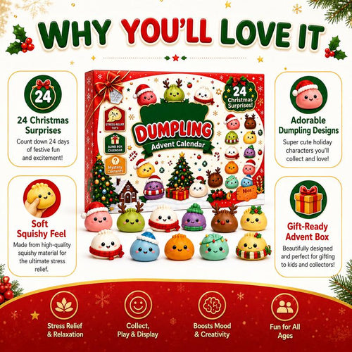 Jolly Frenzy Squishy Advent Calendar