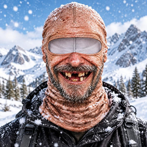 Grandpa Face Ski Mask